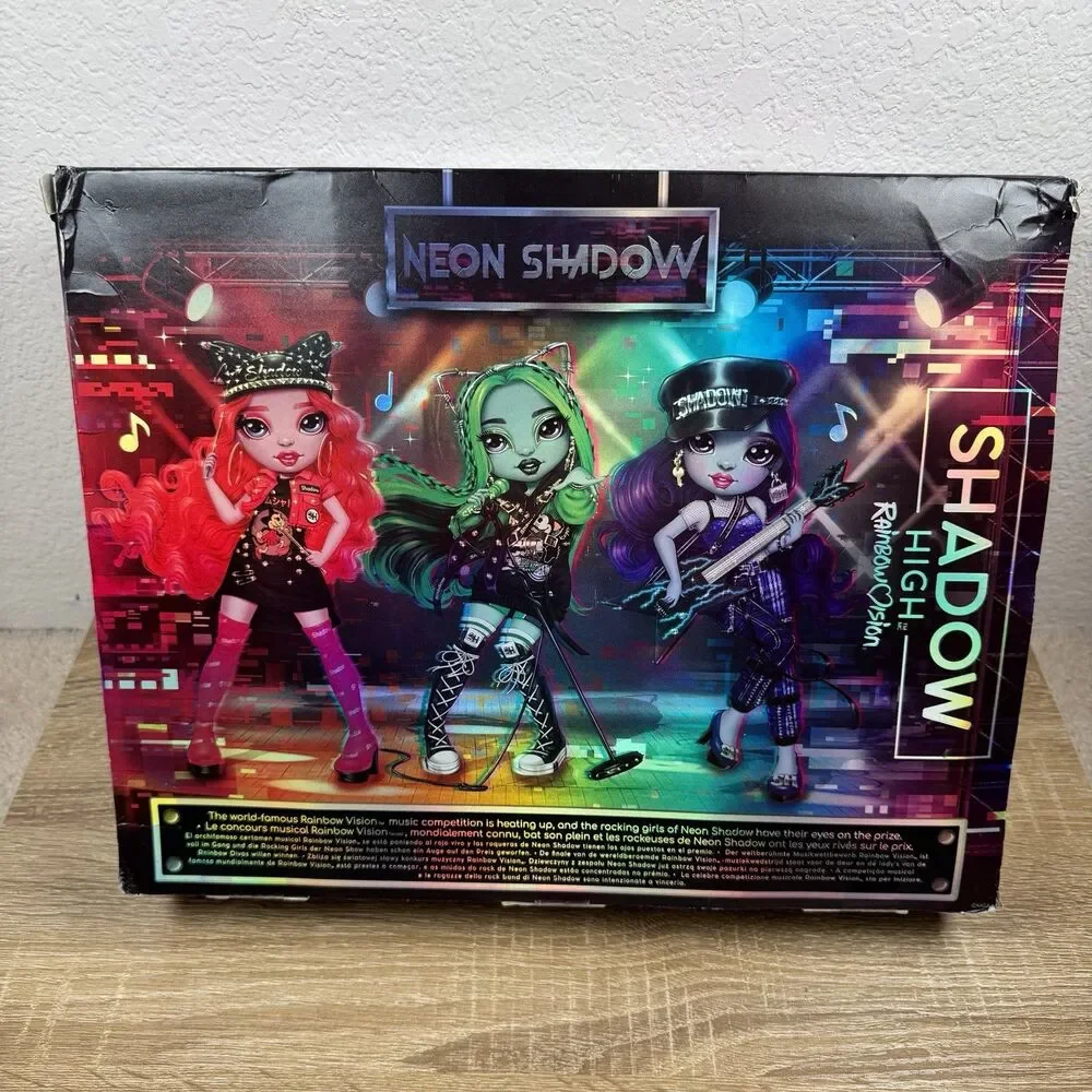 Rainbow High Shadow High Mara Pinkett Doll Rainbow Vision Drummer New in Box